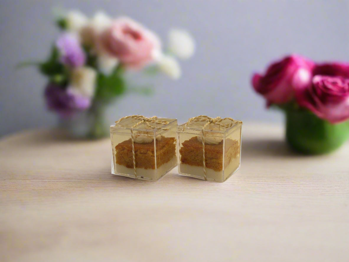 Dairy-Free Carrot Cheese Acrylic Box