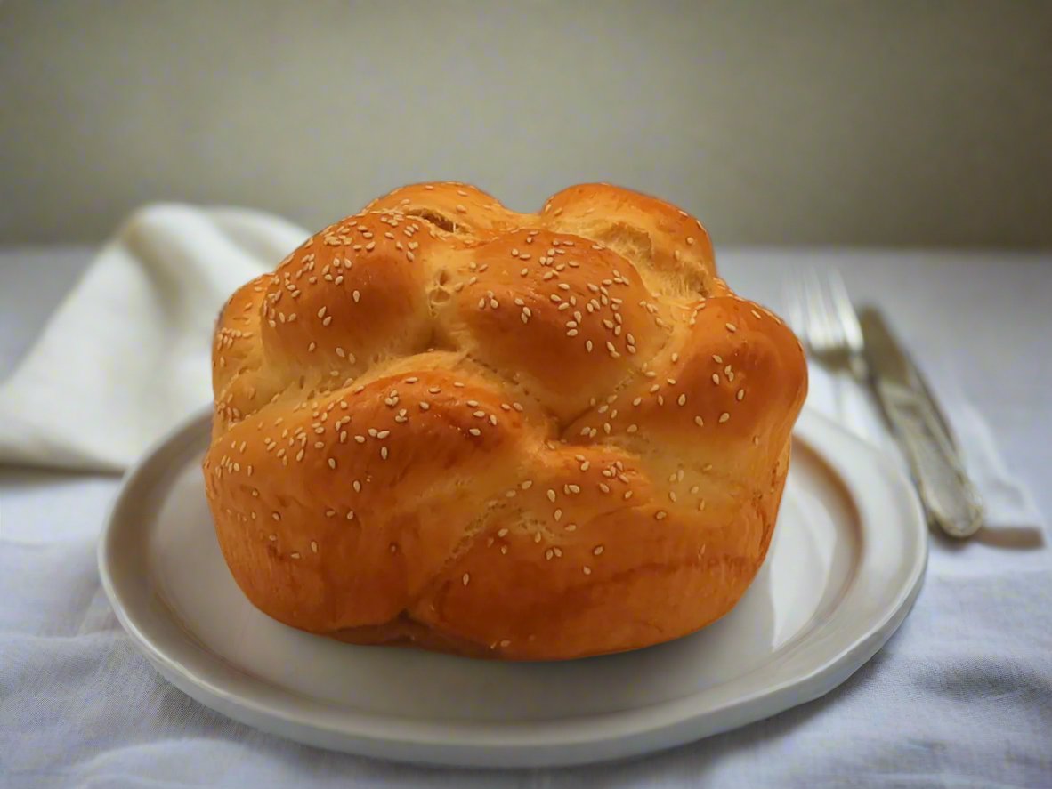 Spelt Round Challah